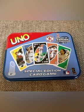 UNO 2004 Special Edition Boston Red Sox Card Game World Series Champions